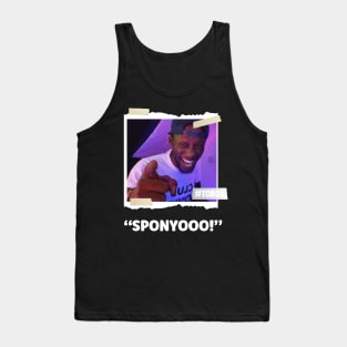 SPONYO - POINTING LAUGH - XTIAN DELA Tank Top